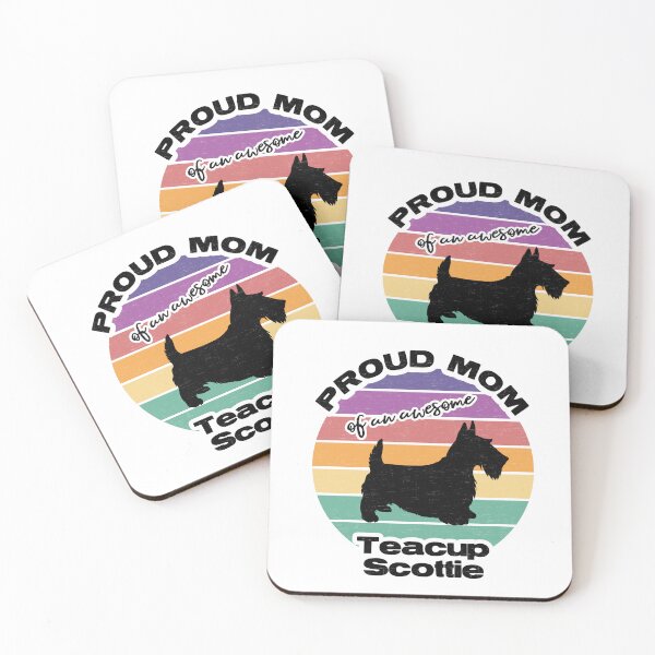 Item preview, Proud Mom Of An Awesome Teacup Scottish Terrier  designed and sold by MajesticTree.