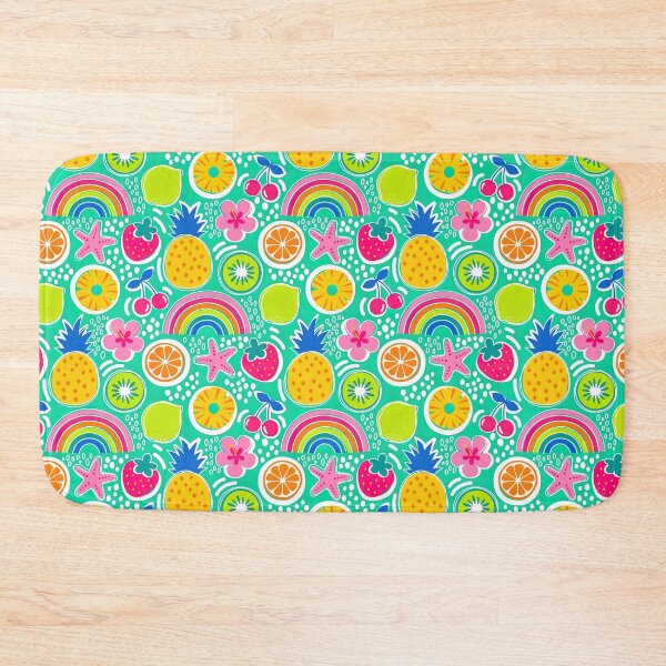 Item preview, Fruit And Rainbow Pattern, Cute Colorful designed and sold by graphic-genie.