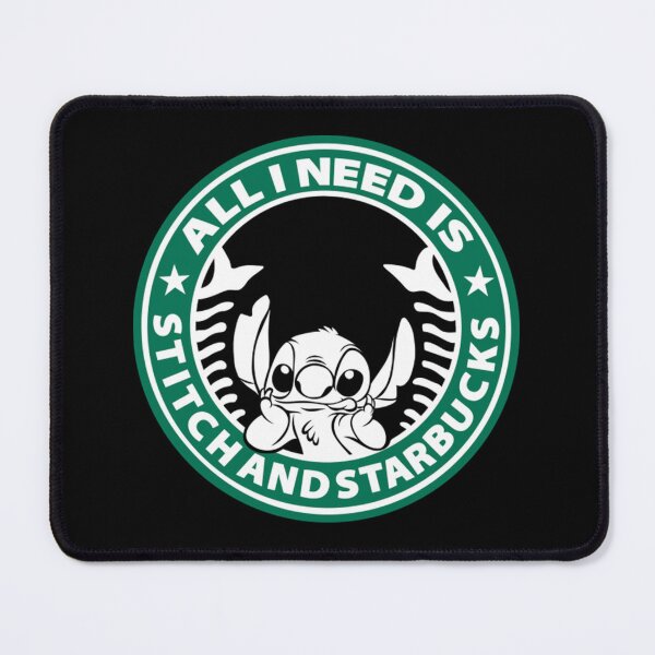 Item preview, All I need is Stitch and Starbucks designed and sold by Blazejzawadzk.