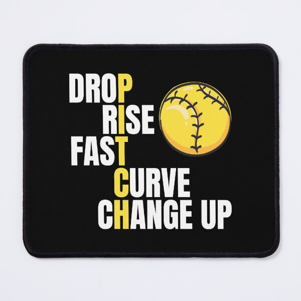 Item preview, Drop Rise Fast Curve Change Up Pitch Fastpitch Softball designed and sold by 99Fastpitch.