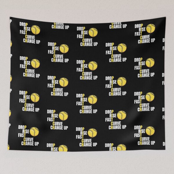 Item preview, Drop Rise Fast Curve Change Up Pitch Fastpitch Softball designed and sold by 99Fastpitch.