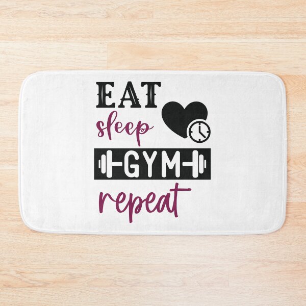 Item preview, Gym Lover. Eat sleep gym repeat designed and sold by CreacionsMeraki.