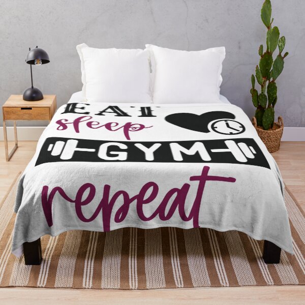 Item preview, Gym Lover. Eat sleep gym repeat designed and sold by CreacionsMeraki.