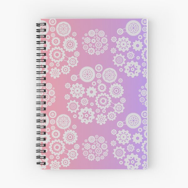 Item preview, Soft Gradient | Purple, Pink, Peach with Silver Pattern | Colour Progression designed and sold by JillyJ05.
