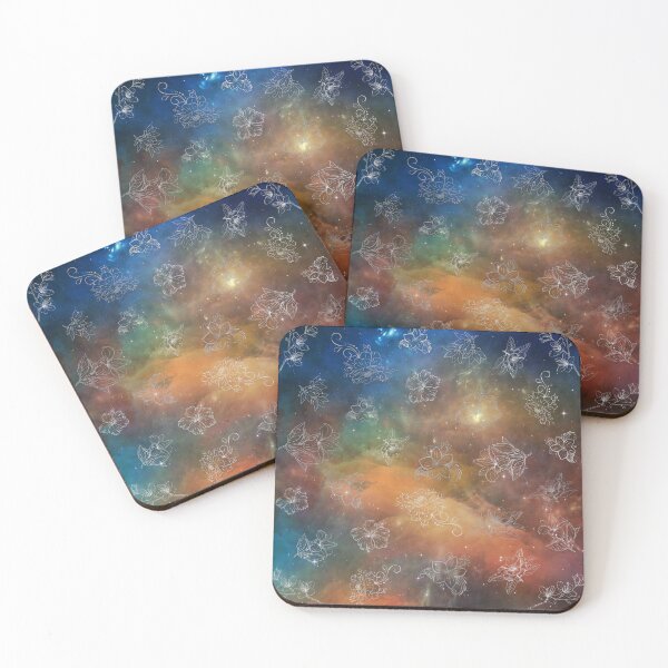 Item preview, Galaxy Space Flowers designed and sold by Oh-Marsha.