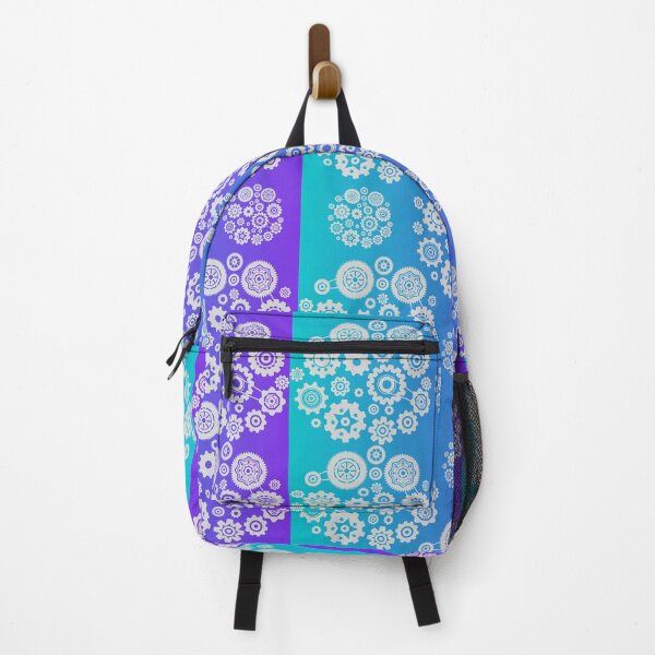 Item preview, Bold Gradient | Purple, Blue, Green with Silver Pattern | Ombre designed and sold by JillyJ05.