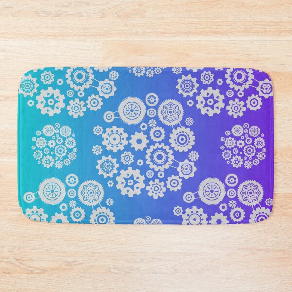 Item preview, Bold Gradient | Purple, Blue, Green with Silver Pattern | Ombre designed and sold by JillyJ05.