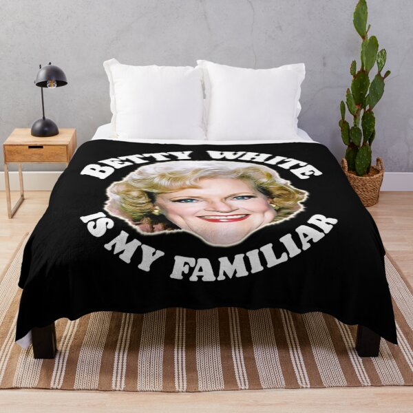 Item preview, Betty White Is My Familiar TShirt designed and sold by Harveydorvan09.