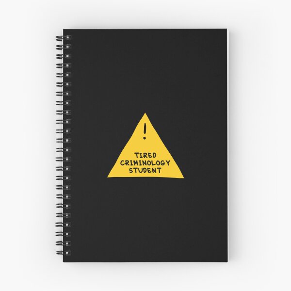 Item preview, ⚠ Tired Criminology Student ⚠ designed and sold by orlumbuspirate.