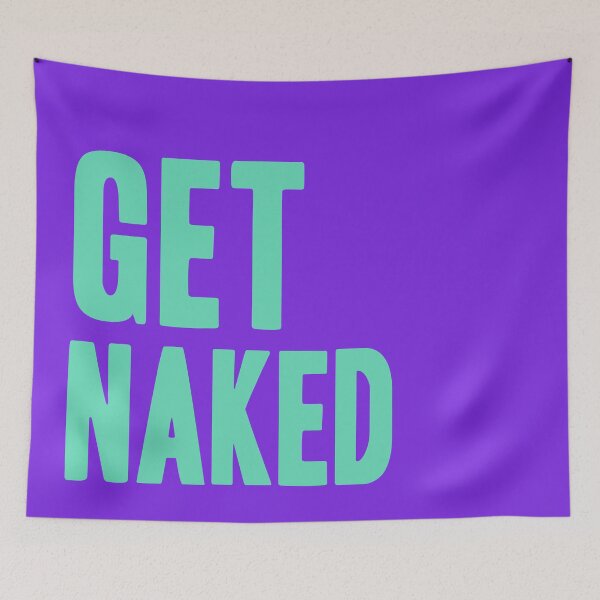 Item preview, Get naked - purple and blue designed and sold by synthesizer.