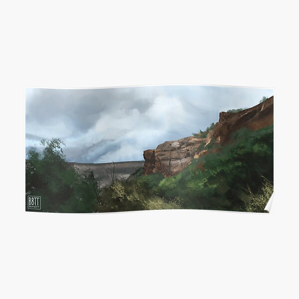 Colorado Cliffs Poster