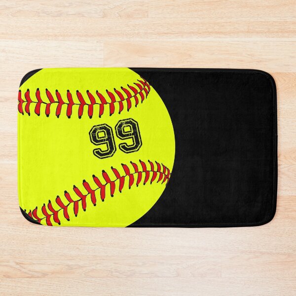 Item preview, Softball ball number 99, ninety nine designed and sold by TheCultStuff.