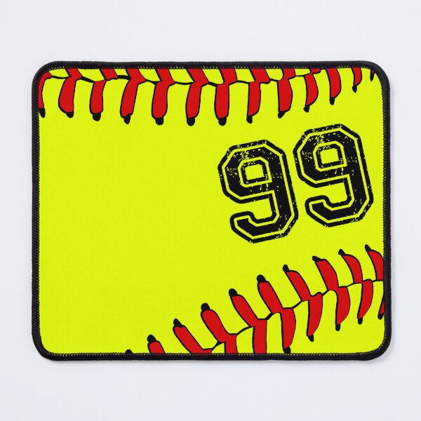 Item preview, Softball ball number 99, ninety nine designed and sold by TheCultStuff.