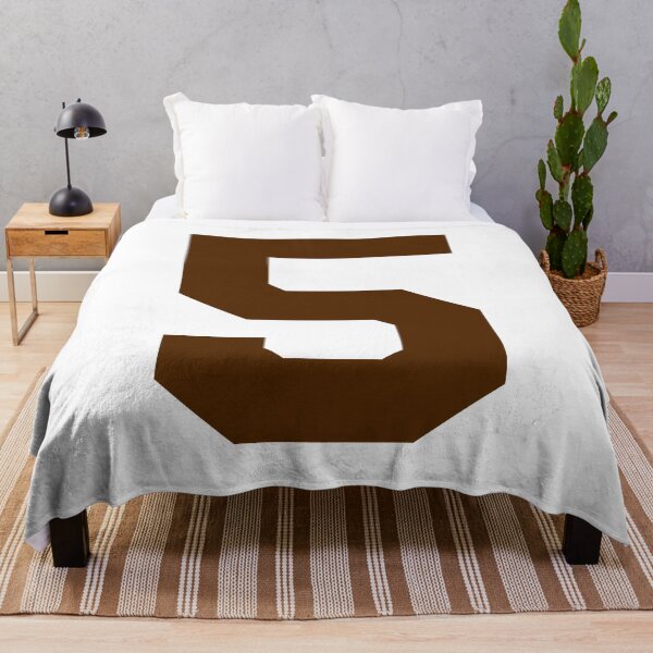 Item preview, Number 5, Brown five, Sports number 5 designed and sold by TheCultStuff.