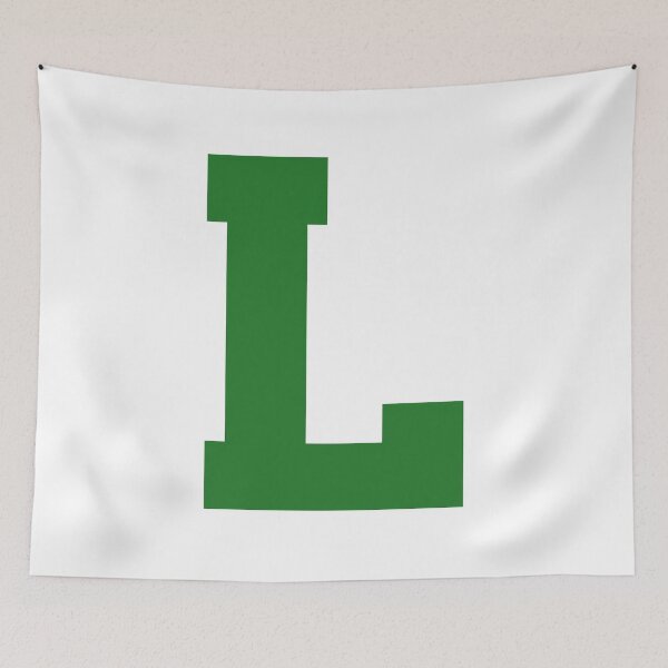 Item preview, Alphabet, Green L, Sports letter L designed and sold by TheCultStuff.