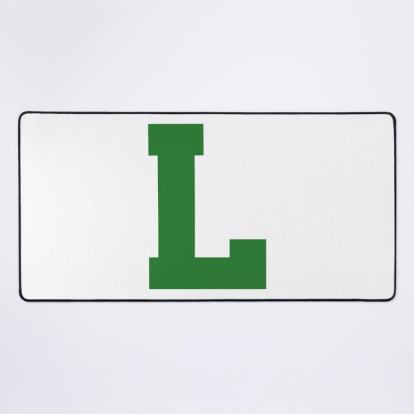 Item preview, Alphabet, Green L, Sports letter L designed and sold by TheCultStuff.