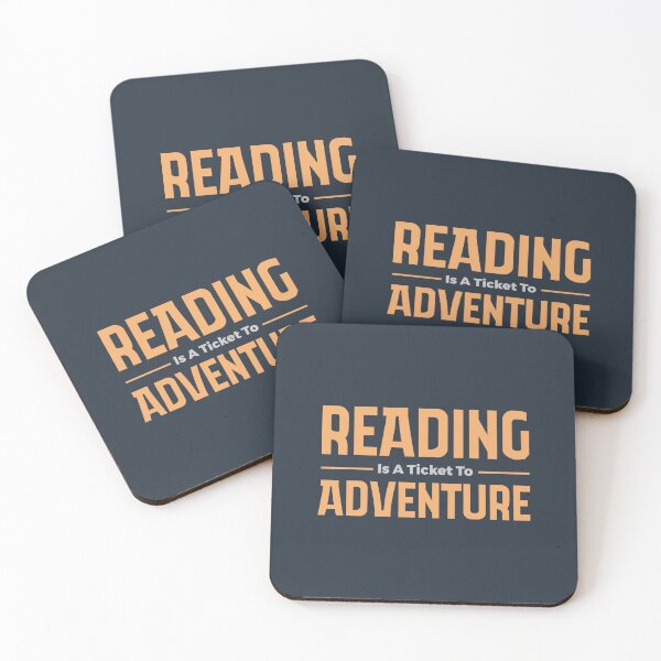 Item preview, Reading is a ticket to adventure designed and sold by hppkoala_am.