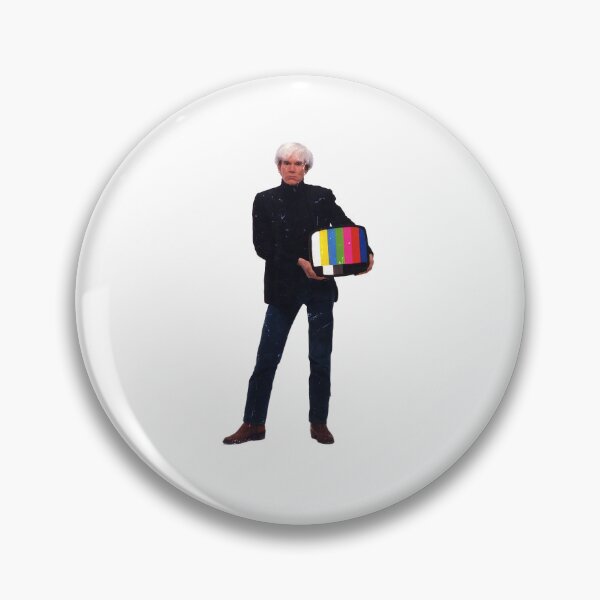 Item preview, Andy Warhol portrait designed and sold by fueledbymocha.