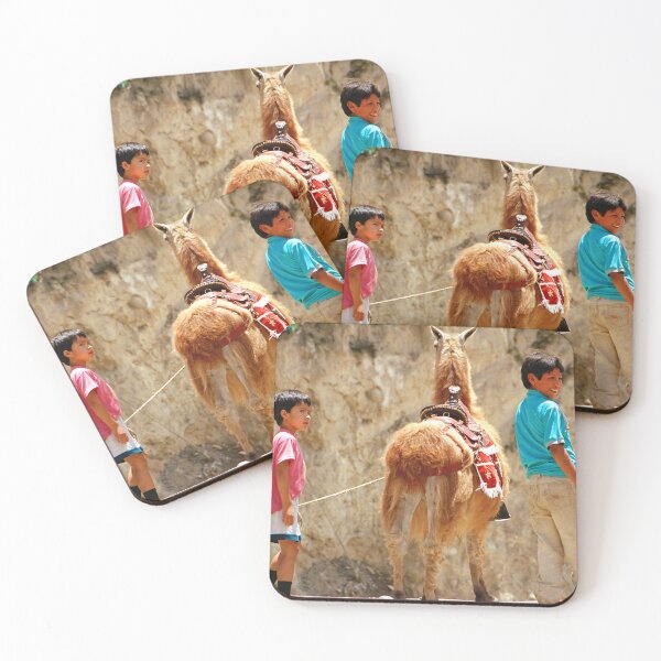Item preview, Boys and Llama, Santurio de las Lajas, Colombia designed and sold by Paris Lee.