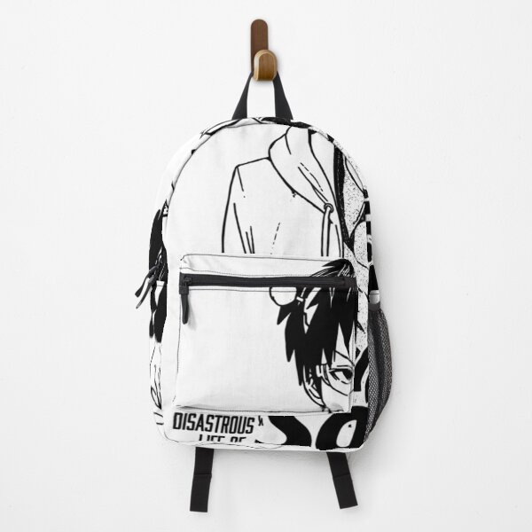 Item preview, Black And White Design The Disastrous Life of Saiki K Manga Poster designed and sold by lavernapete.