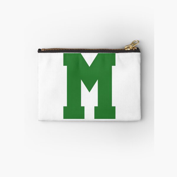 Item preview, Alphabet, Green M, Sports letter M designed and sold by TheCultStuff.