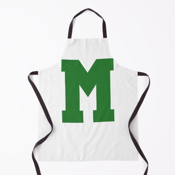 Item preview, Alphabet, Green M, Sports letter M designed and sold by TheCultStuff.