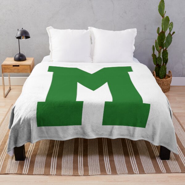 Item preview, Alphabet, Green M, Sports letter M designed and sold by TheCultStuff.