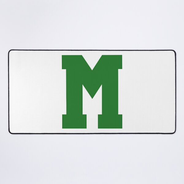 Baseball Letter M - Sports Monogram Alphabet Art Print for Sale