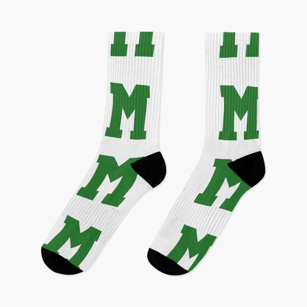 Item preview, Alphabet, Green M, Sports letter M designed and sold by TheCultStuff.