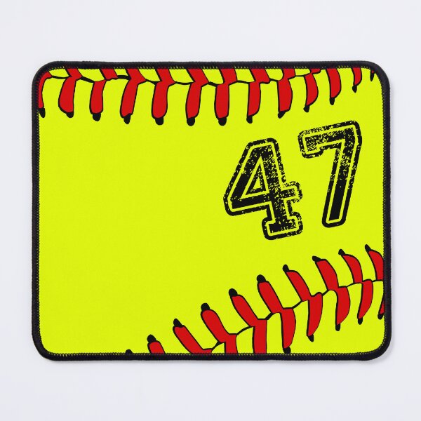 Item preview, Softball ball number 47, forty seven designed and sold by TheCultStuff.