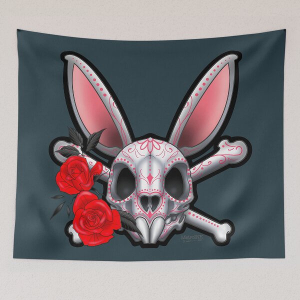 Item preview, Conejo Muerto designed and sold by MetroInk.