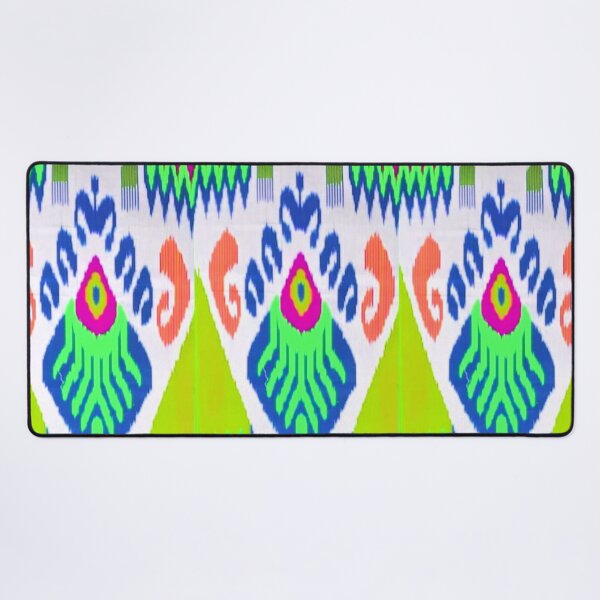 Artikelvorschau, Schöne usbekische Ikat-Blumenmuster - Ikat entworfen und verkauft von LeFabriqueOuz.