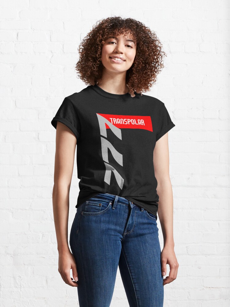 Alternate view of 777 TransPolar - Red Classic T-Shirt
