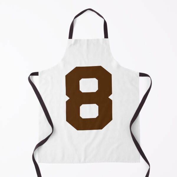Item preview, Number 8, Brown eight, Sports number 8 designed and sold by TheCultStuff.