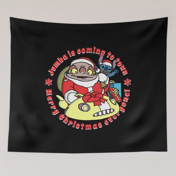 Item preview, Merry Xmas! Jumba and Stitch are coming to town designed and sold by Kajetanduczynsk.