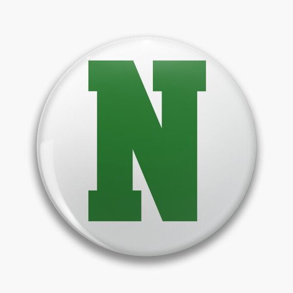 Item preview, Alphabet, Green N, Sports letter N designed and sold by TheCultStuff.