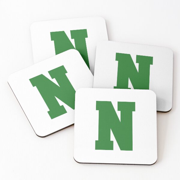 Item preview, Alphabet, Green N, Sports letter N designed and sold by TheCultStuff.