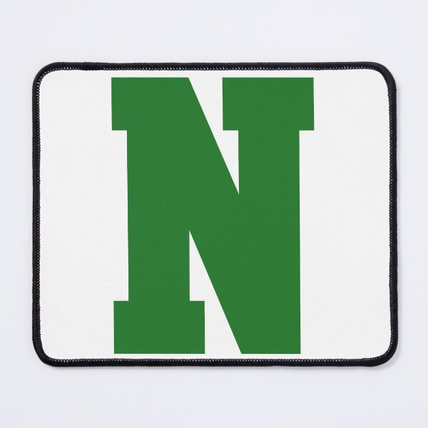 Item preview, Alphabet, Green N, Sports letter N designed and sold by TheCultStuff.