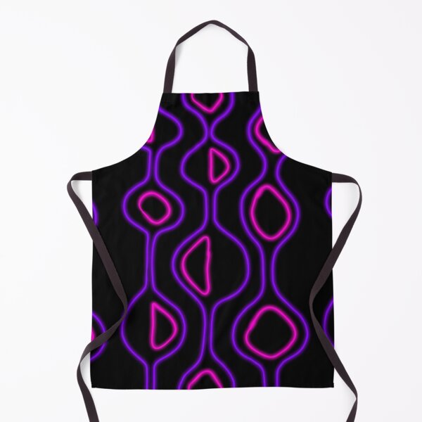 Item preview, 50s style Neon Abstract Blobs Purple Pink designed and sold by that5280lady.