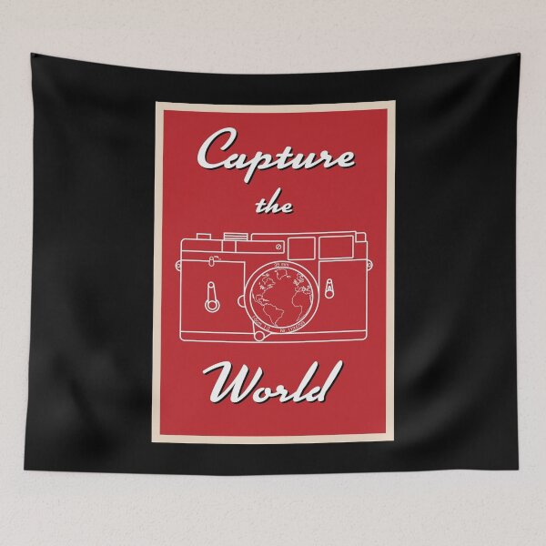 Item preview, Capture the World Poster designed and sold by lavernapete.