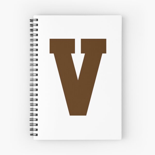 Item preview, Alfabeto, Marrón V, Deportes letra V designed and sold by TheCultStuff.