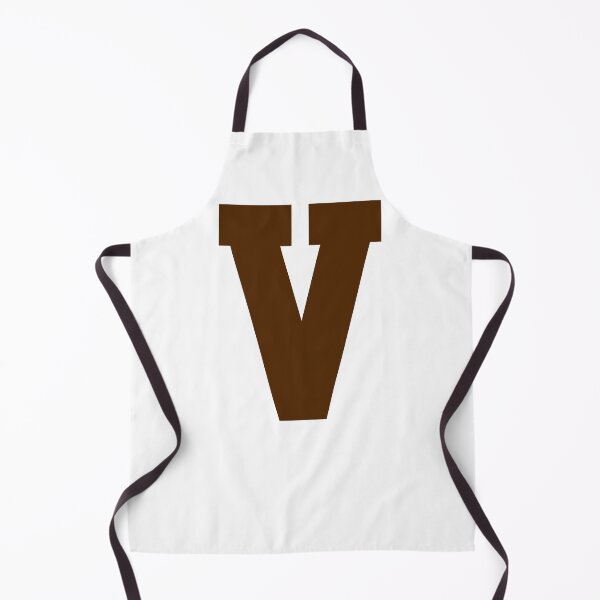 Item preview, Alphabet, Brown V, Sports letter V designed and sold by TheCultStuff.