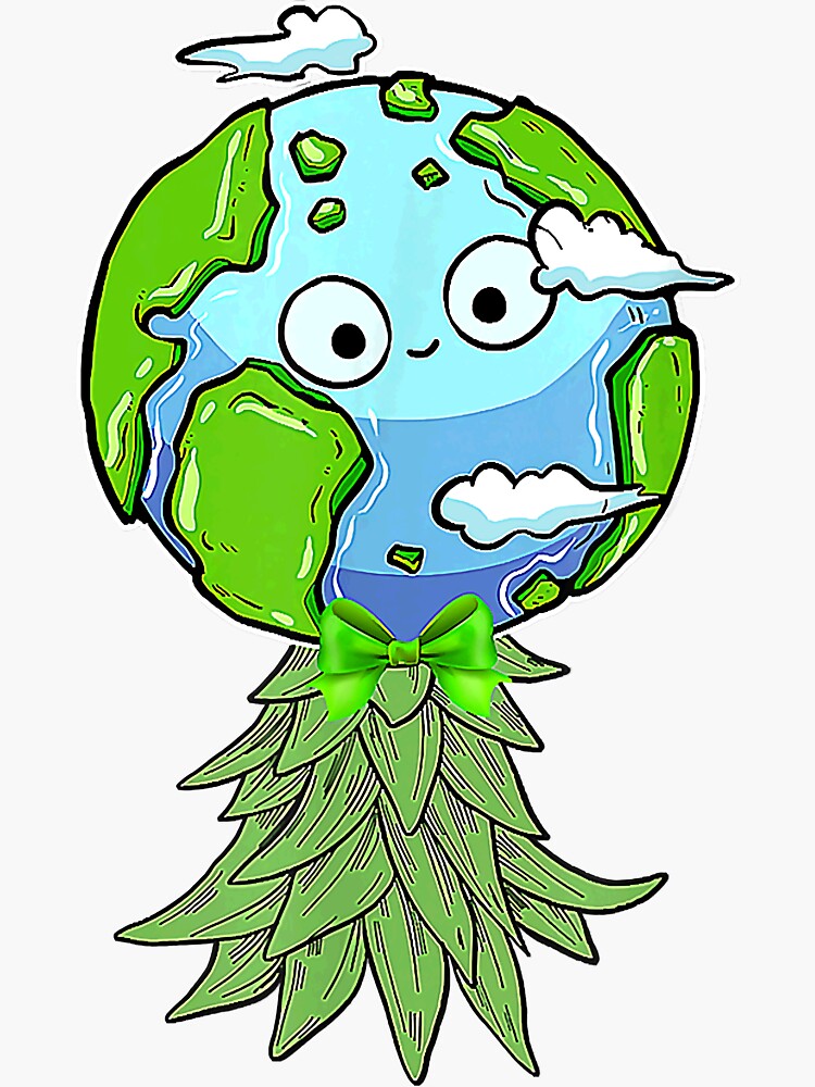 "Mask Swinger Upside Down Pineapple Funny Earth Day 2022" Sticker by ... image picture