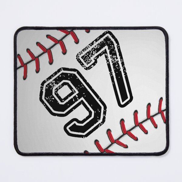 Item preview, Baseball ball number 97, ninety seven designed and sold by TheCultStuff.