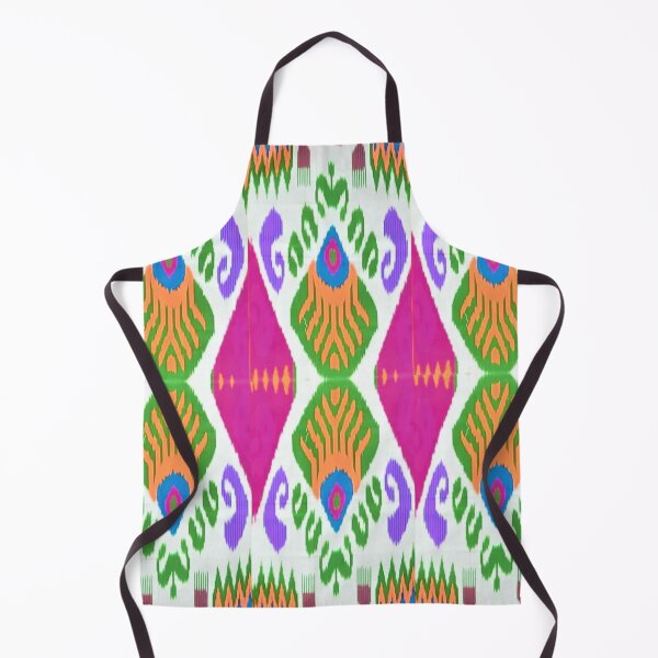 Artikelvorschau, Schöne usbekische Ikat-Blumenmuster - Ikat entworfen und verkauft von LeFabriqueOuz.