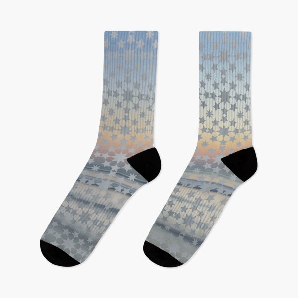 Item preview, Starry Beach Inspired Design | Ocean Inspired | Silvery Stars designed and sold by JillyJ05.