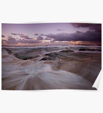Bar Beach at Dusk 5 Poster