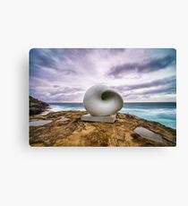 Sculptures by the Sea - Shell Canvas Print
