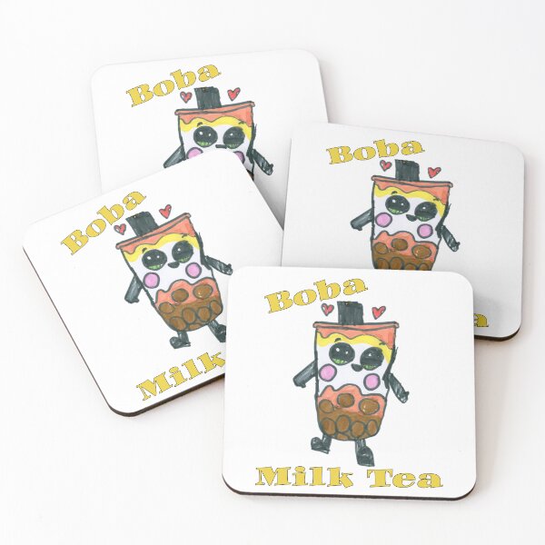Item preview, Cute Taiwan Boba Milk Tea (Bubble Milk Tea) by Kareem Kids Art designed and sold by Amazing Arts Designs.