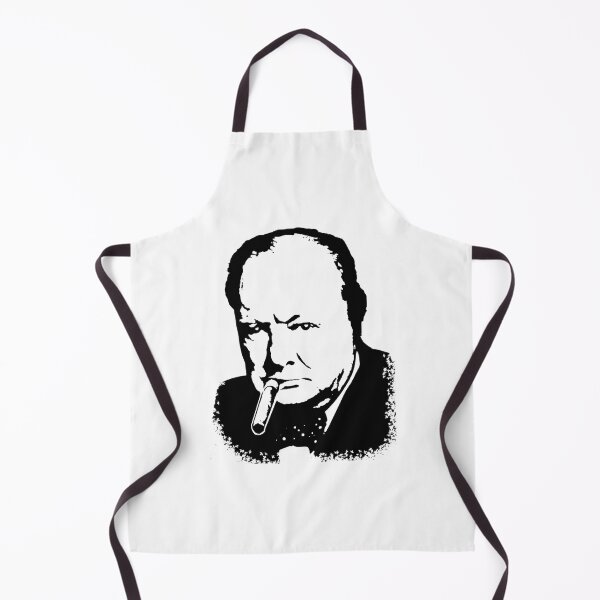 Item preview, CHURCHILL Sir Winston Leonard Spencer Churchill Greatest War Leader Black on White designed and sold by BaoAnhVFF.